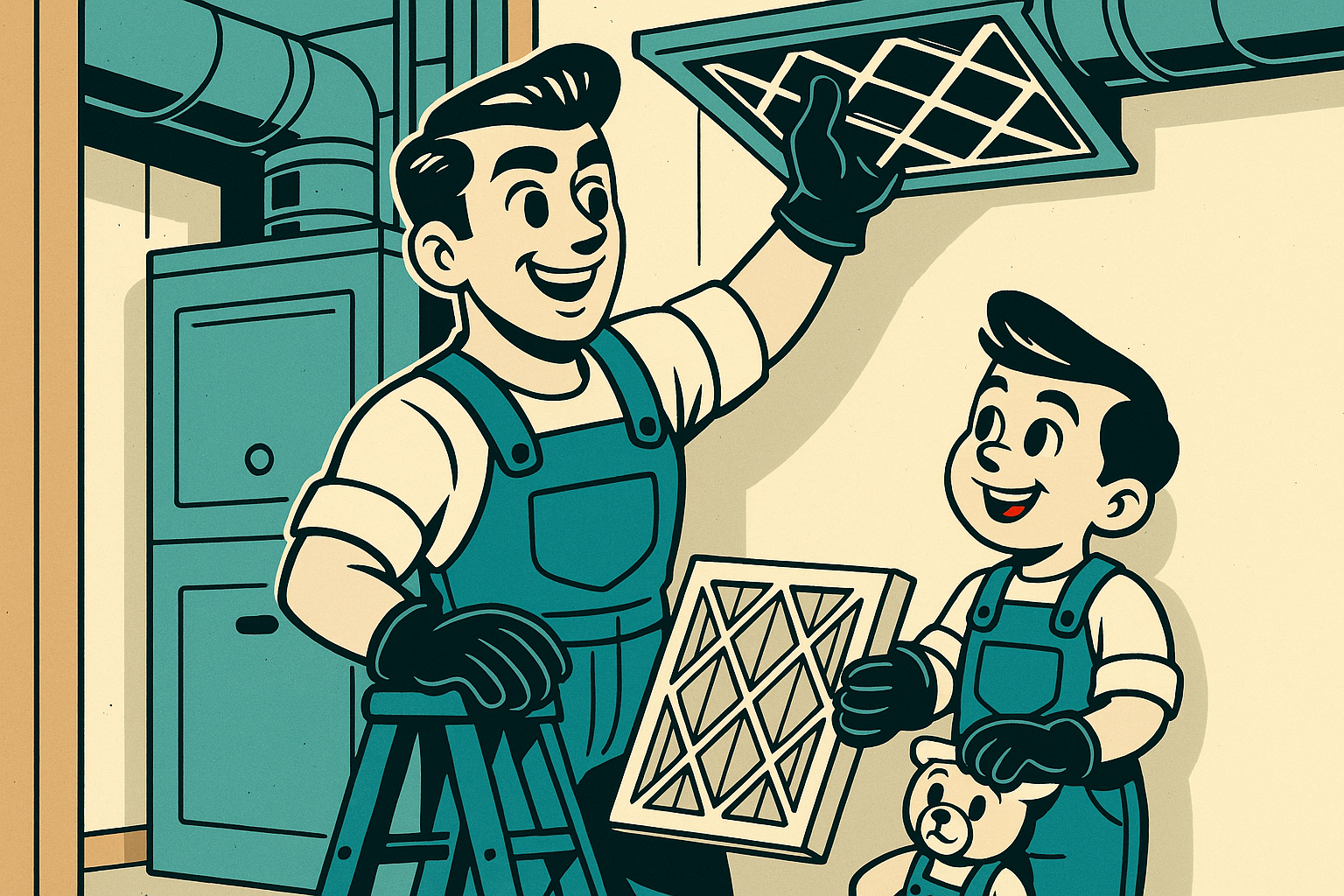 Mascots managing home inventory